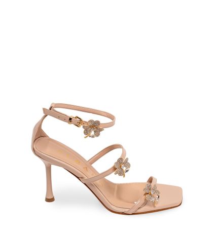 Дамски бежови сандали ALBANO