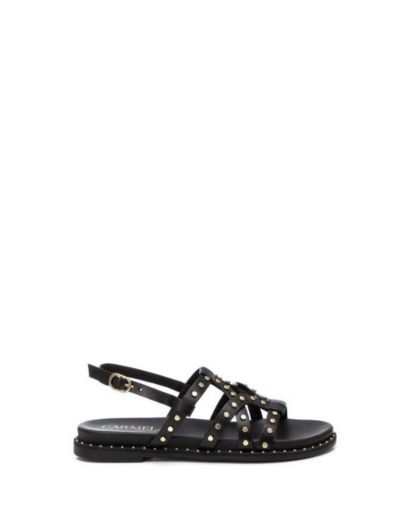 Дамски черни ежедневни сандали CARMELA