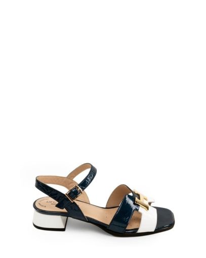 Дамски кожени сандали лак DFC RELAX