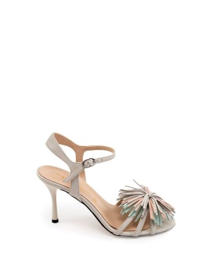 Дамски елегантни кожени сандали BIANCA DI