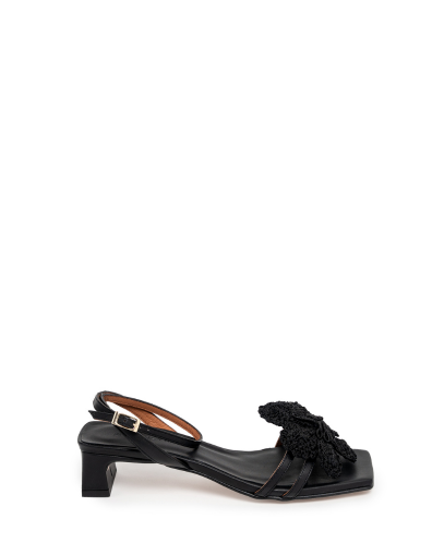 Дамски черни сандали ANGEL ALARCON