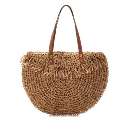Дамска плетена чанта рафия REFRESH