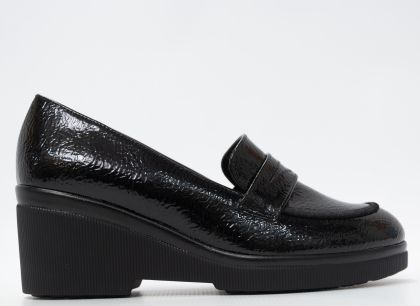 Дамски лачени мокасини ADAM'S