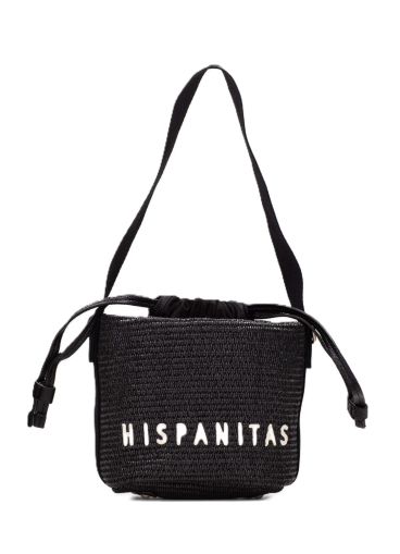 Дамска черна чанта HISPANITAS