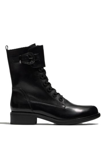 Дамски черни кожени боти REGARDE LE CIEL