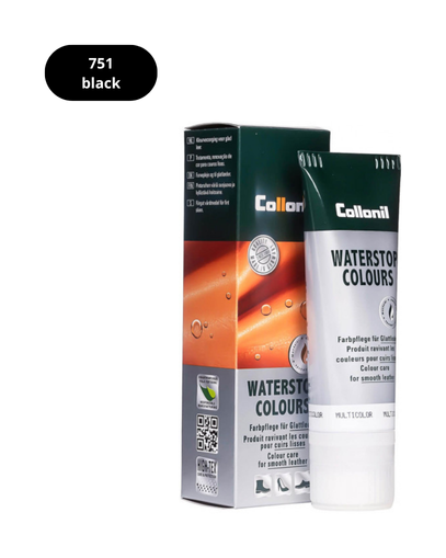 Черна крем-боя за обувки COLLONIL Waterstop
