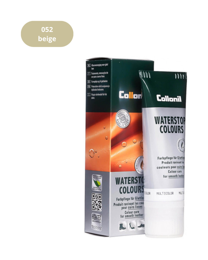 Бежова крем-боя за обувки COLLONIL Waterstop Beige