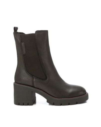 Дамски зелени кожени боти CARMELA