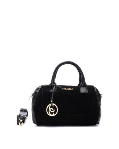 Дамска черна чанта CARMELA