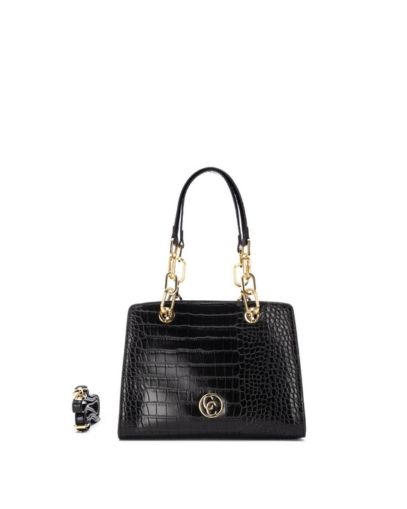 Дамска черна чанта CARMELA