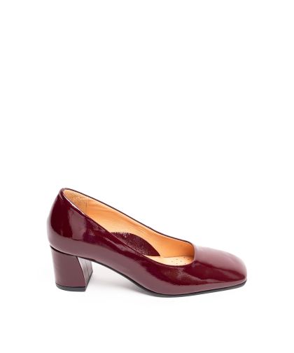 Дамски обувки бордо лак DFC RELAX