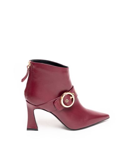 Дамски кожени боти бордо ALBANO