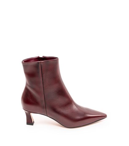 Дамски кожени боти бордо BIANCA DI