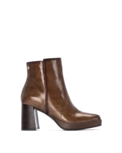 Дамски елегантни кафяви боти CARMELA