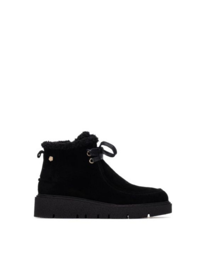 Дамски черни велурени боти CARMELA