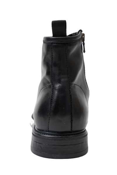 Мъжки черни кожени боти KEBO