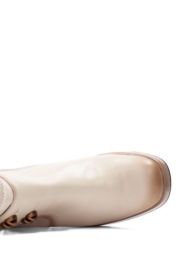 Дамски бежови боти HISPANITAS