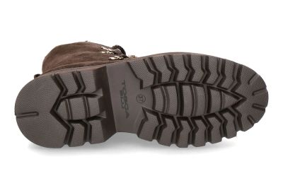 Дамски тъмнокафяви велурени боти TOSCA BLU