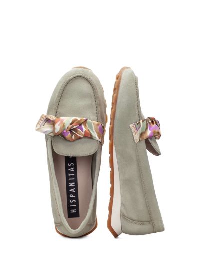 Дамски велурени мокасини HISPANITAS