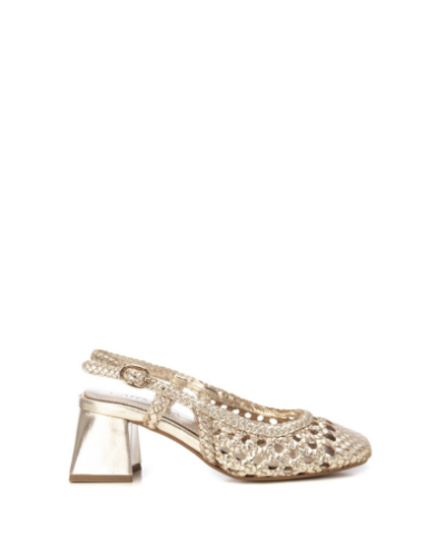 Дамски златисти обувки CARMELA