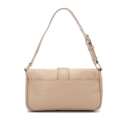 Дамска бежова чанта CARMELA