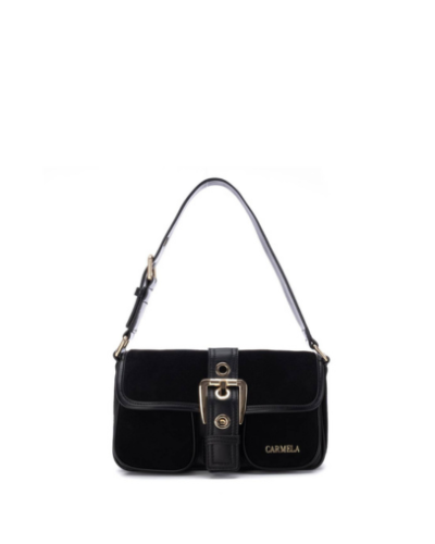 Дамска черна чанта CARMELA