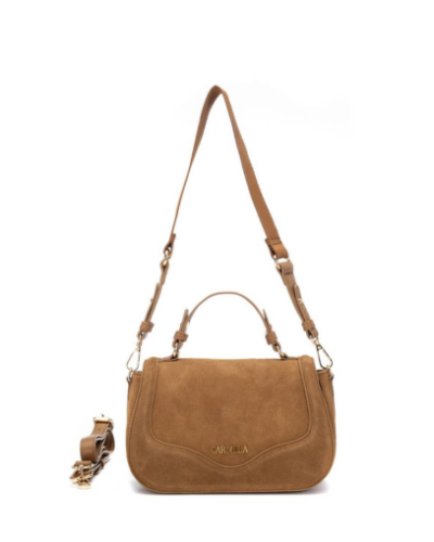 Дамска чанта камел CARMELA