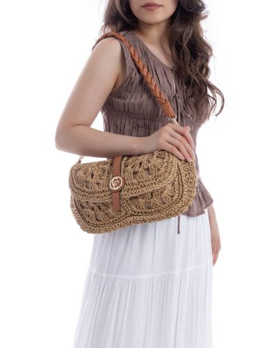 Дамска плетена чанта CARMELA
