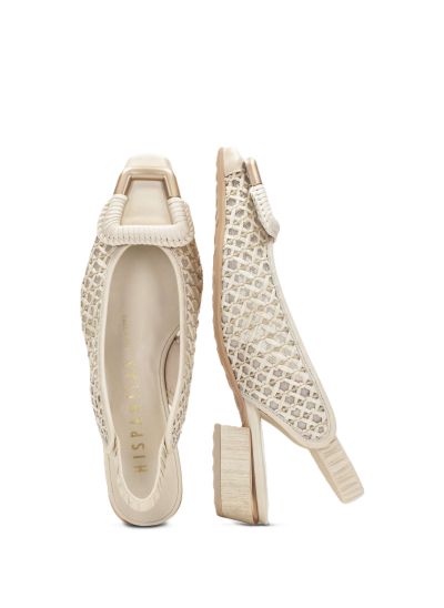 Дамски бежови обувки HISPANITAS