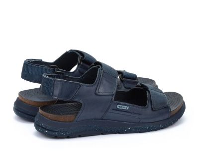 Мъжки кожени сини сандали PIKOLINOS