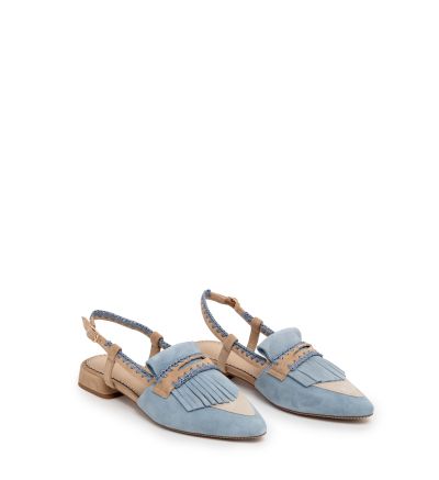 Дамски светлосини обувки MARIPE