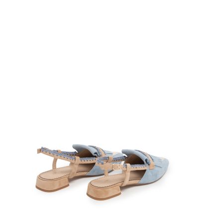 Дамски светлосини обувки MARIPE