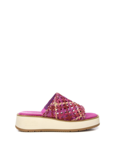 Дамски  чехли на платформа CARMELA