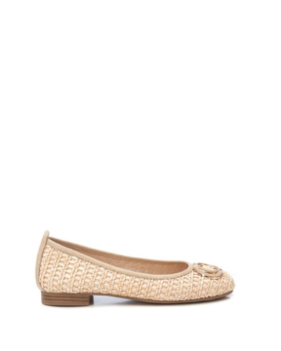 Дамски бежови балерини CARMELA