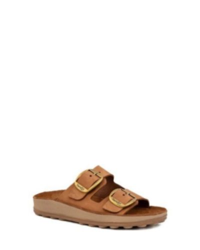 Дамски кожени чехли FANTASY