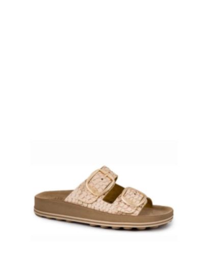 Дамски кожени чехли FANTASY