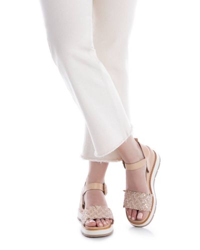 Дамски бежови сандали CARMELA