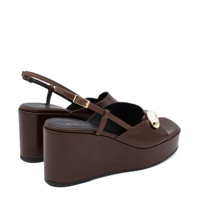 Дамски кафяви сандали ANGEL ALARCON