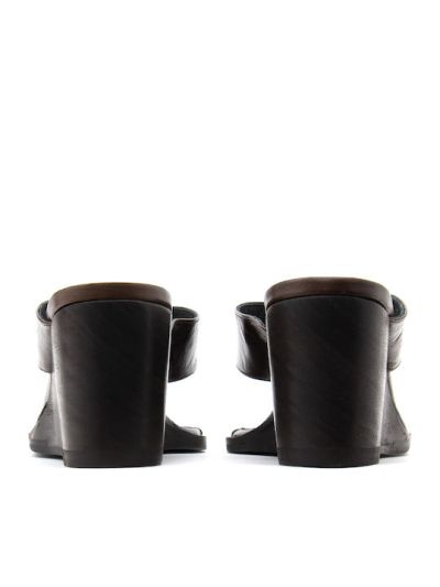 Дамски кафяви чехли ANGEL ALARCON