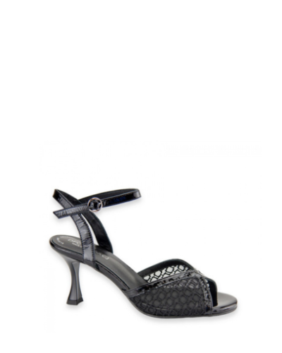 Дамски черни сандали DFC RELAX