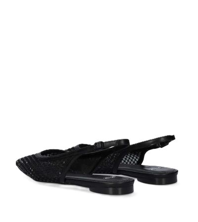 Дамски черни балерини EXE