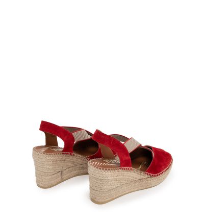 Дамски червени еспадрили VIGUERA