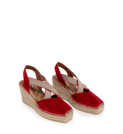Дамски червени еспадрили VIGUERA