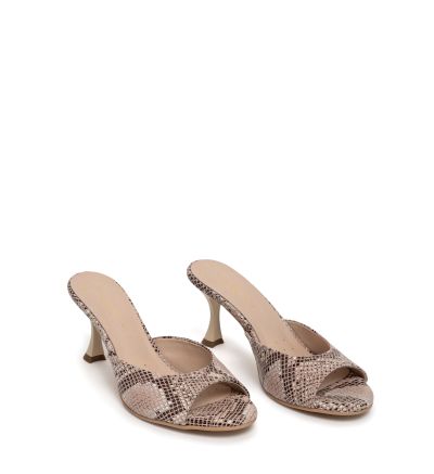 Дамски кожени чехли DFC RELAX