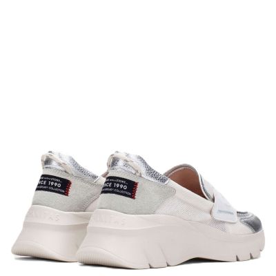 Дамски бели мокасини HISPANITAS