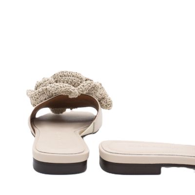 Дамски бежови чехли ANGEL ALARCON