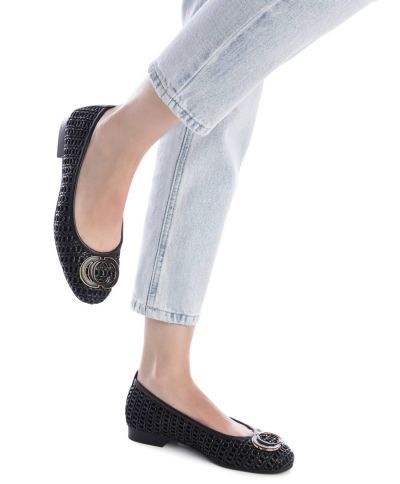 Дамски черни балерини CARMELA