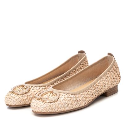 Дамски бежови балерини CARMELA