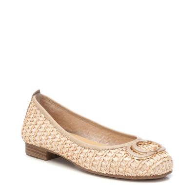 Дамски бежови балерини CARMELA
