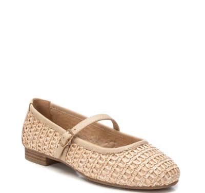 Дамски бежови балерини CARMELA